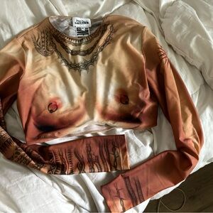 Jean Paul Gaultier crop top authentic !
